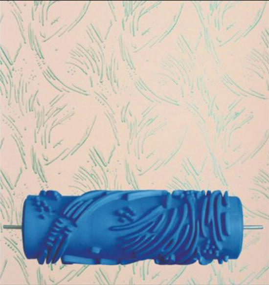 5-Inch Liquid Wallpaper Pattern Roller - DIY Stippling & Wall Painting Tool