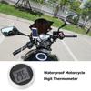 Digitální teploměr Motocykl Vnitřní hodiny Příslušenství k přístrojům Vodotěsný Odolný Měřič teploty