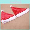 Soft Red Short Plush Christmas Hat For All Ages Ideal For Festive Gatherings And Parties