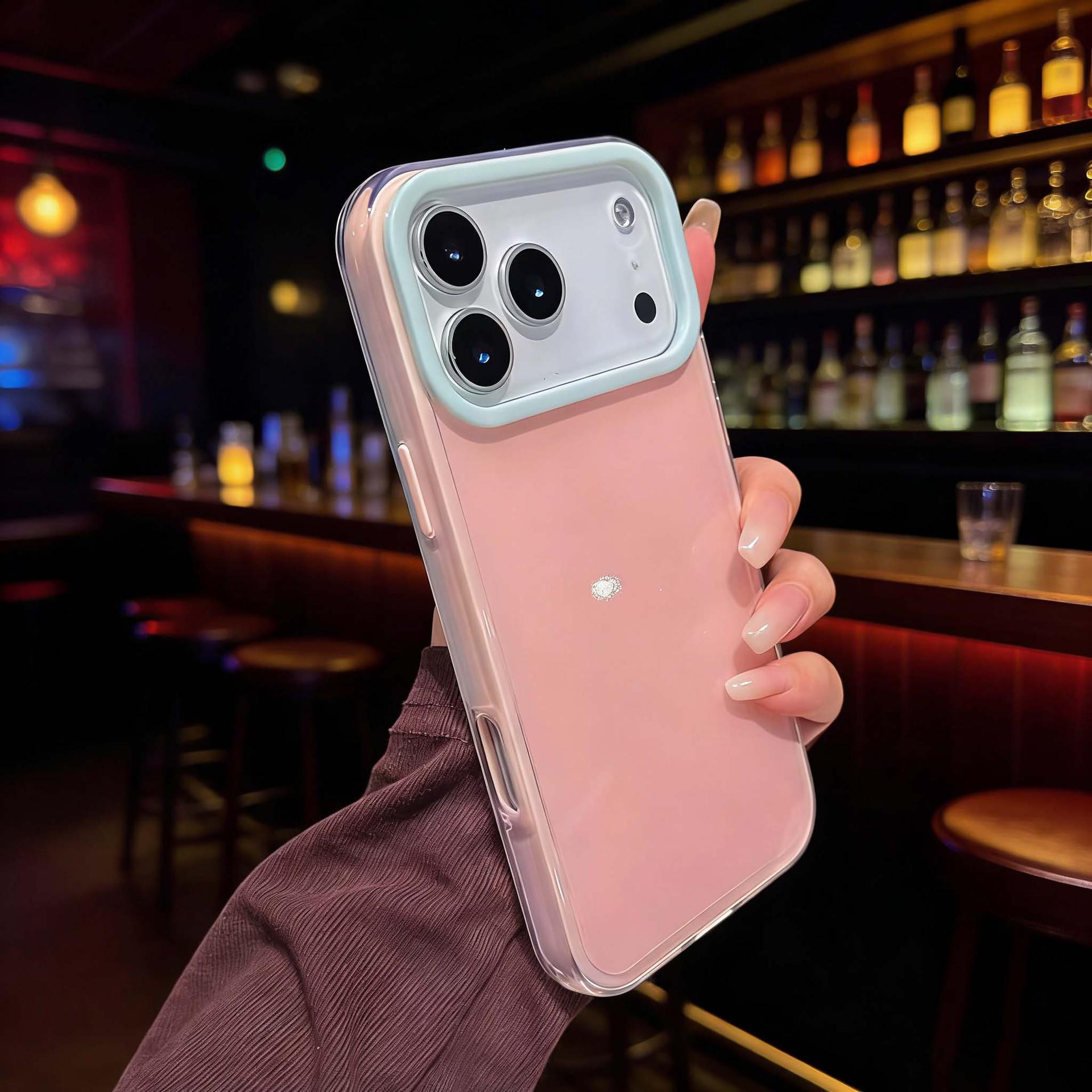 

Color-Block 2-in-1 Case for Apple iPhone 17 Pro Max/15/14/11/6 iPhone 16 Pro