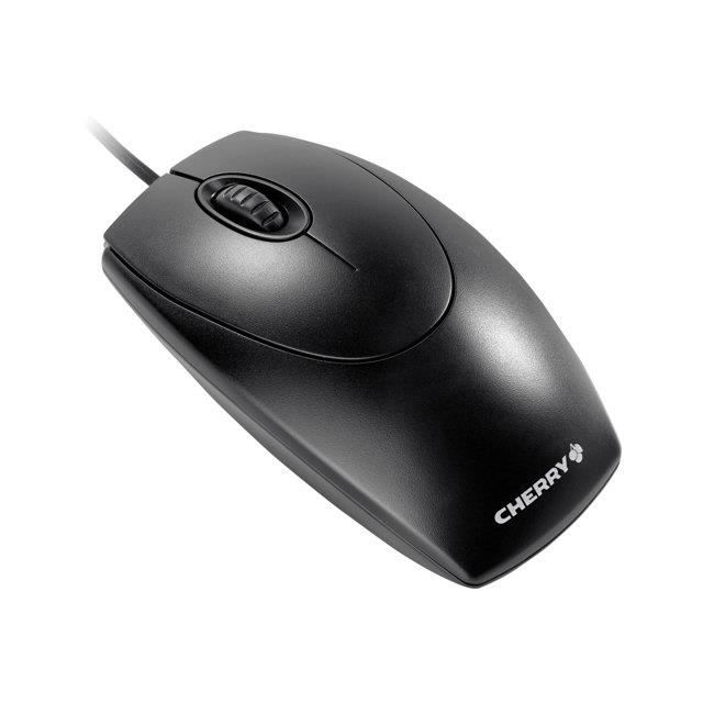 Cherry - Souris optique 3boutons USB PS2 + adapter noir/oem