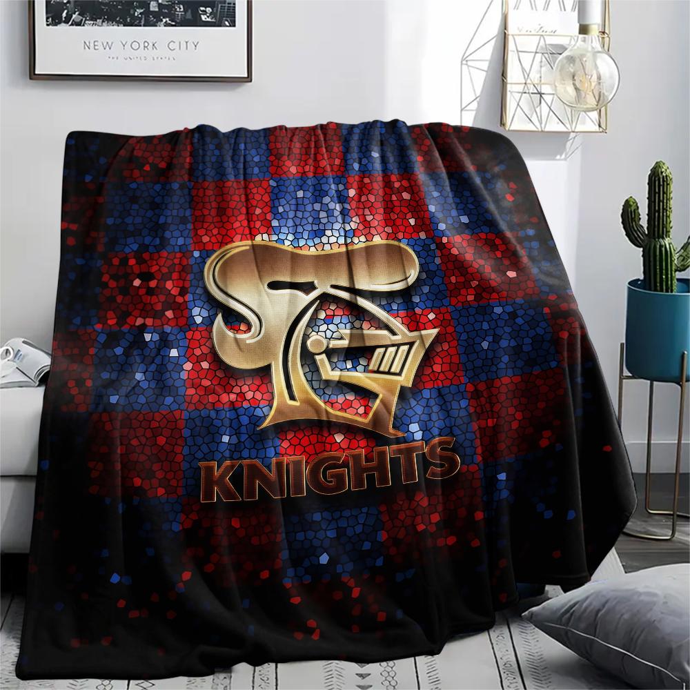 

Newcastle Knights,pattern Flannel Blanket, High quality Comfortable for All Seasons, Home Decor, Warmth and Comfort, Perfect for Gifts. 80cm x 120cm