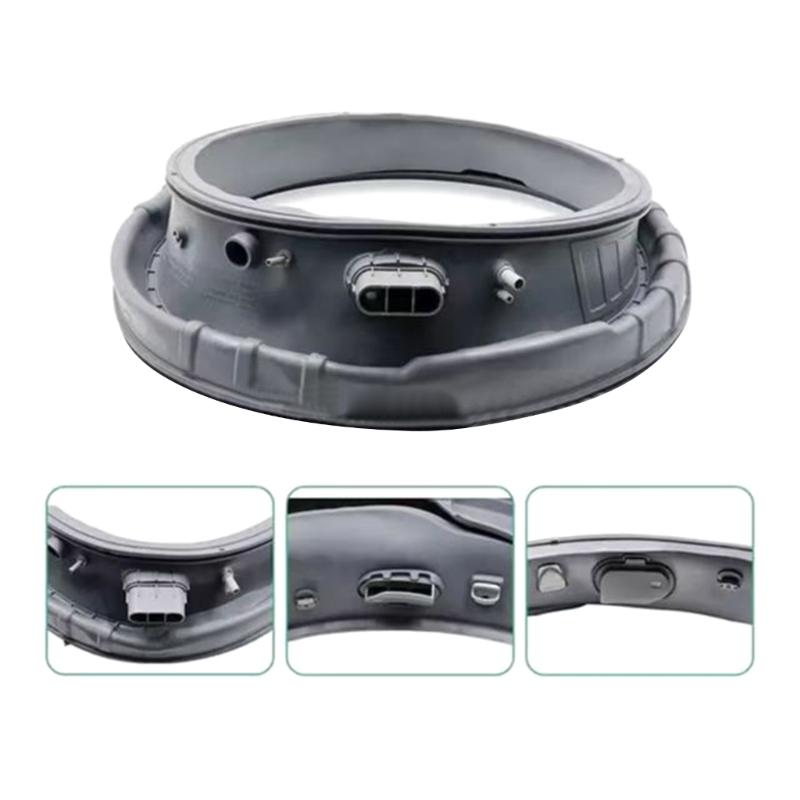 Washer Door Boot Seal Gasket for Washer WF42H5000AW WF42H5200AP WF42H5200AW WF42H5200AF/A200 DC97-18094B