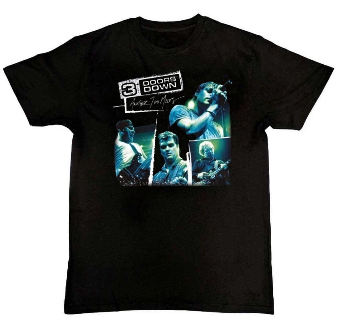 New Collection 3 Doors Down Graphic Print Mens T-Shirt S-4XL L