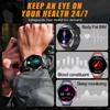 2025 New Uric Acid Blood Pressure Blood Oxygen Body Analysis Smart Watch ECG+PPG Clock Bluetooth Call Smart Watch Men Fatigue Monitoring