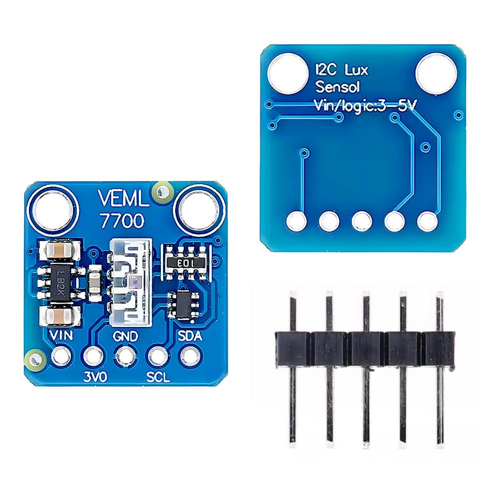 VEML7700 High Precision Ambient Light Sensor 120k Lux, I2C Interface, 3.3V/5V for Arduino ESP32
