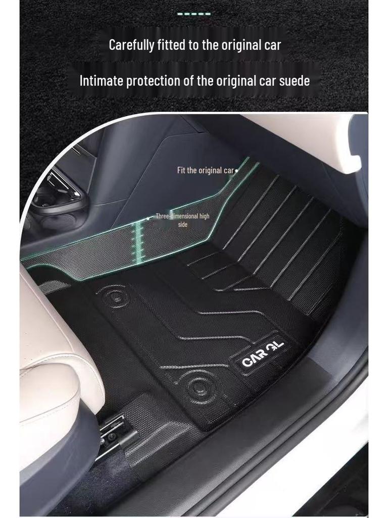 Changan X5 PLUS Bumper TPE Odorless Floor Mats (2024-2026 Models)