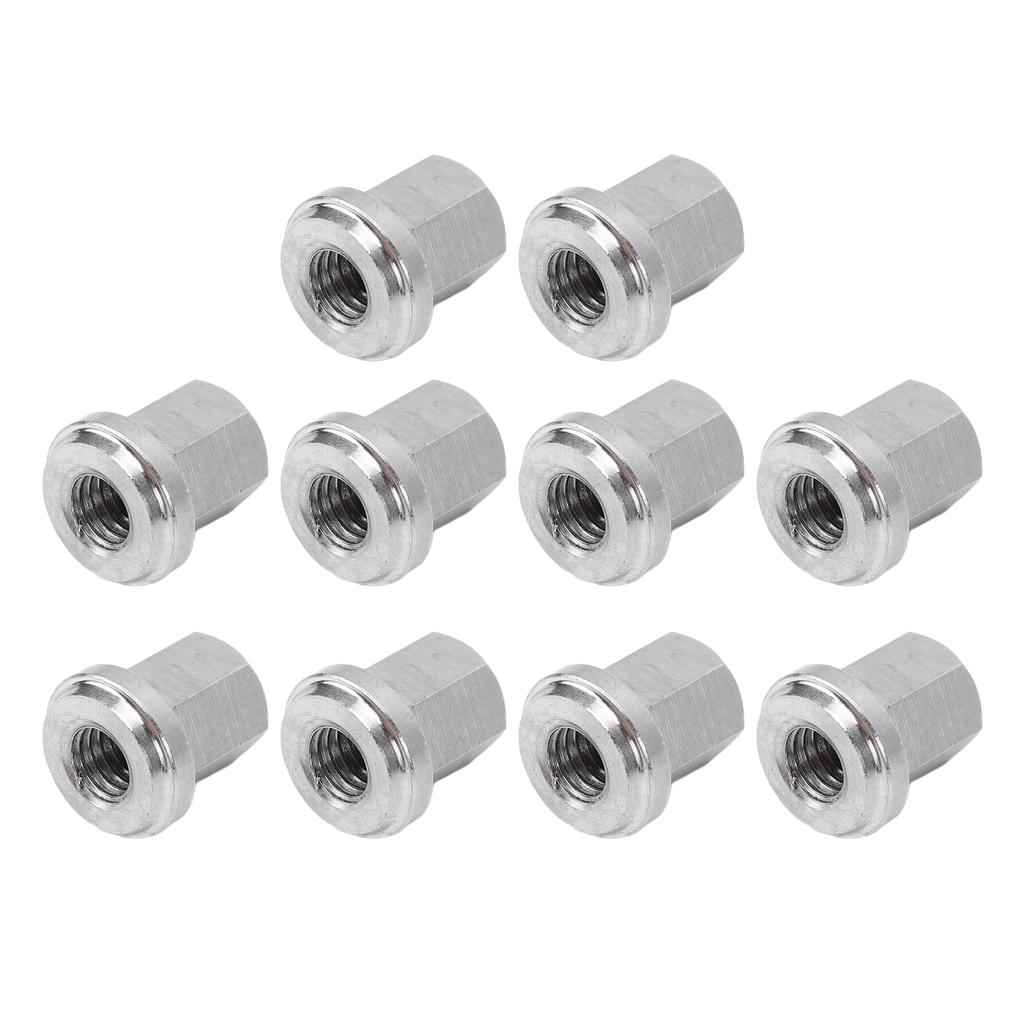 10PCS Battery Nuts 6015 010 Stainless Steel Closed Top 3 8in Battery Stud Nut for Cars Ships
