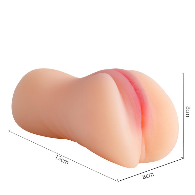 2in1 Realistic 3D Vagina Anal Plug Male Masturbator Cup Adult Sex Products Toys for Men Airplane Cup