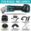 588VF 6 hastighet 2 i 1 trådløs vinkelsliper bilpolerer børsteløs elektrisk vinkelsliper slipemaskin for Makita 18v batteri