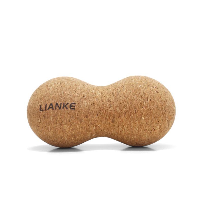 Cork Peanut Yoga Massage Ball for Muscle Relaxation