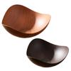 Multipurpose Wooden Style Display Plate Storage Bowl For Organizing Fruit And Candy Snacks or Desserts At Any Occasion