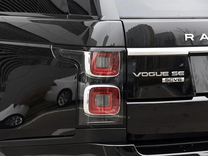 3d ABS Chrome Black Logo Vogue SE Emblem Letters Car Trunk Badge Decal For  Vogue SE Sticker Accessories