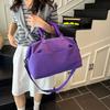 Simple and Stylish Multi-colored Short-distance Travel Bag, and Lightweight for Business Travel, Tie Rod Luggage, Boarding Accommodation Fitness Bag