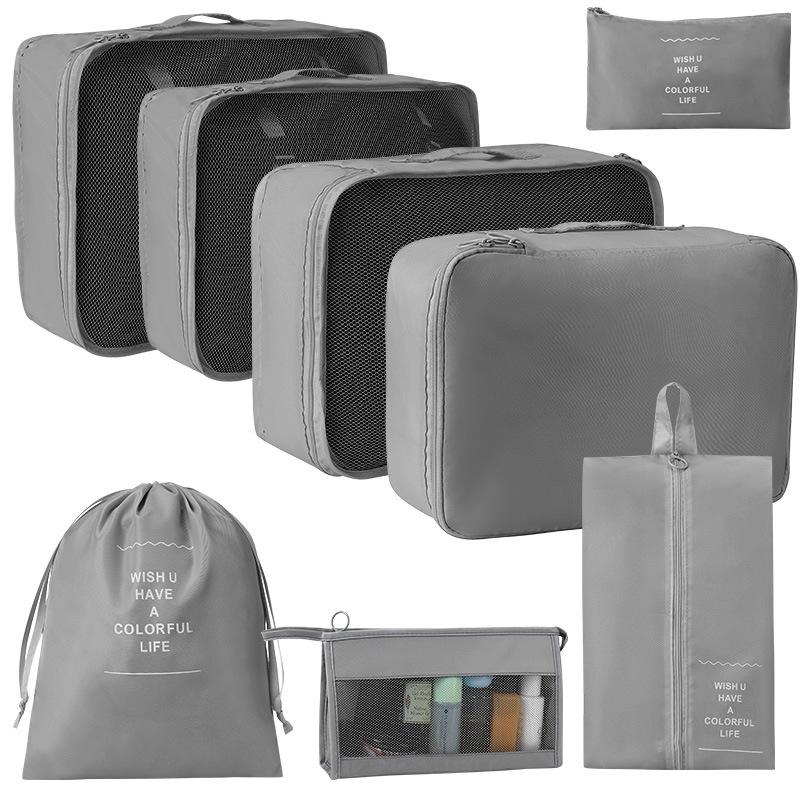 Travel Storage Set: Cross-Border Drawstring Bags for Luggage, Shoes, Underwear, and Clothes Organizer