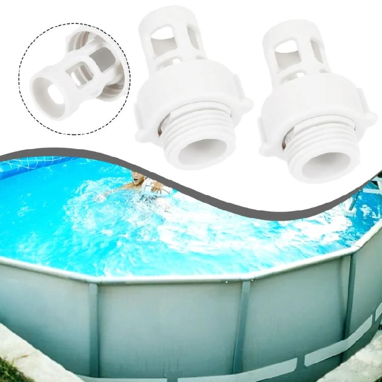 Round Swimming Pool Drain Connector Hose Drain Plug Plastic Hose Drain Plug Replacement Round Swimming Pool Garden Hose
