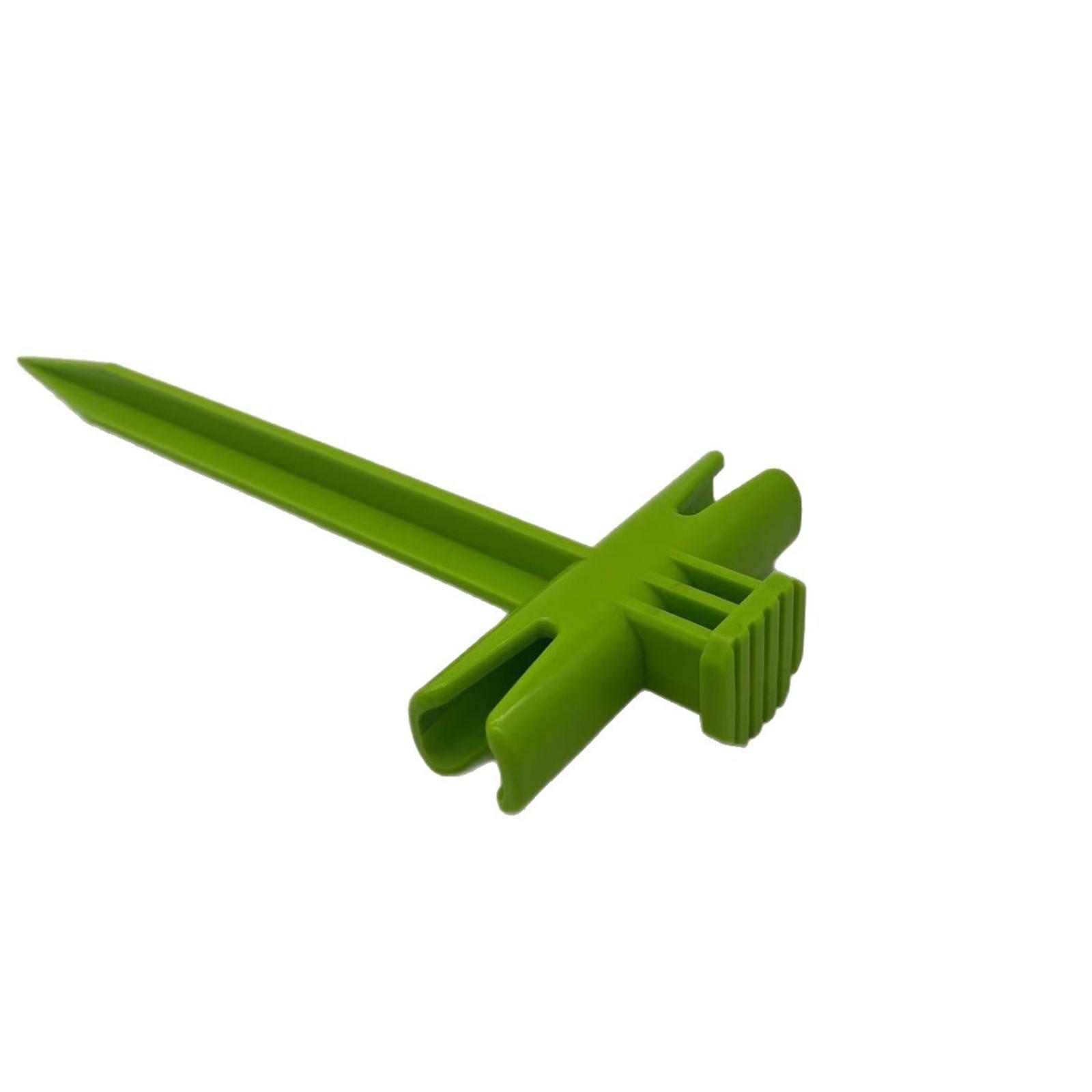 

Анкерный колышек с фиксатором для веревки, держатель для веревки для палатки для кемпинга на открытом воздухе One Size