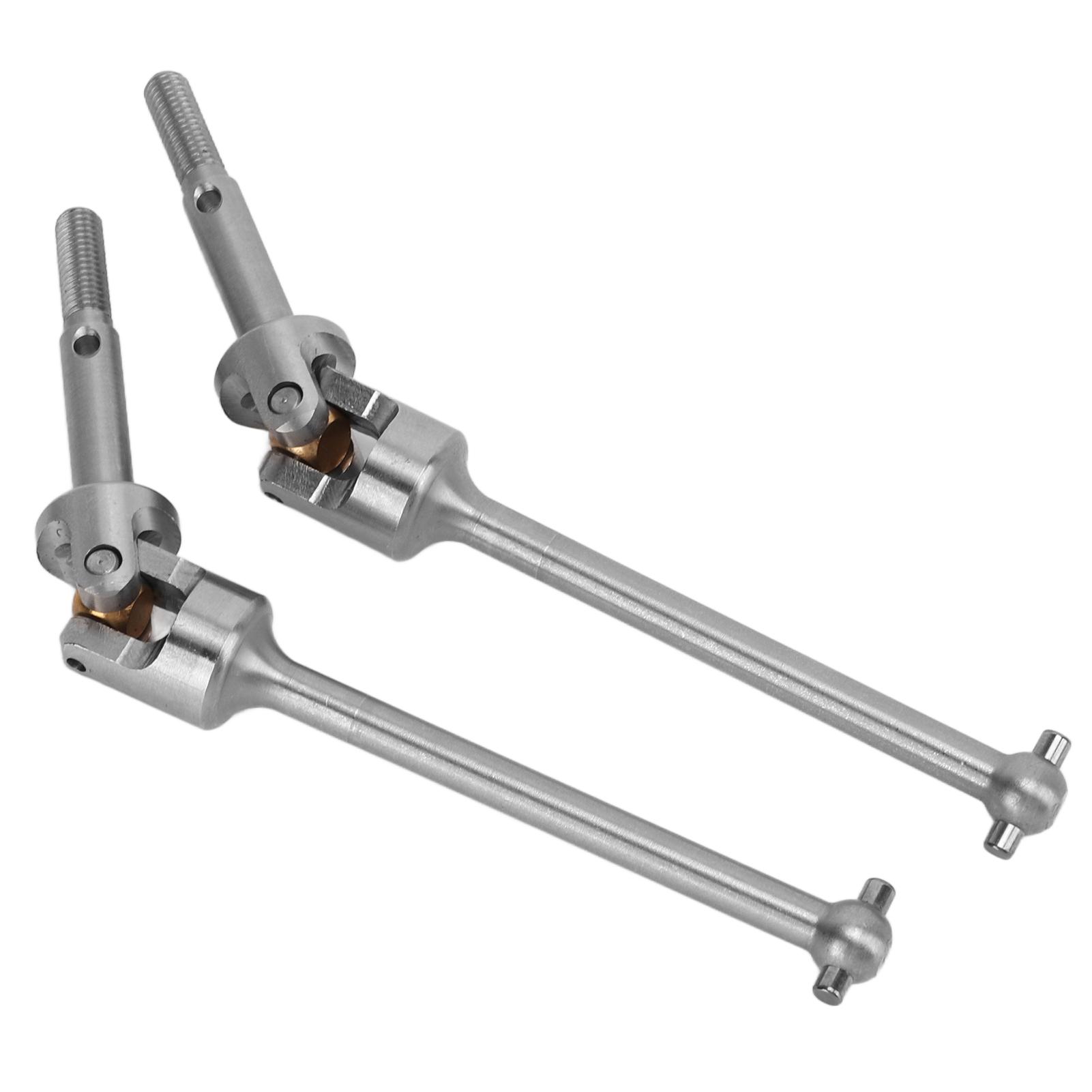 

2pcs RC Stainless Steel Front CVD Driveshaft Axle Set for LOSI LMT Solid Axle 1/8 Monster Truck