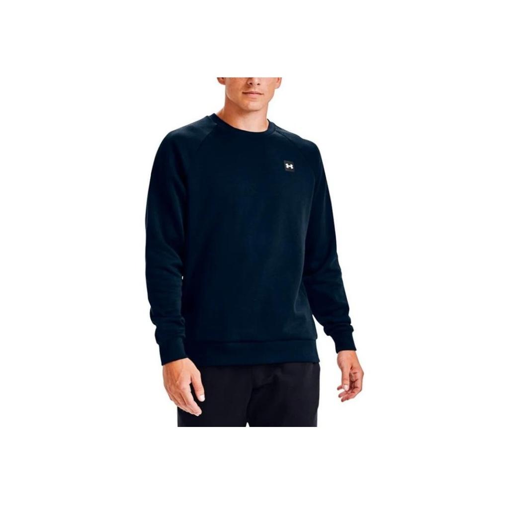 Under Armour Fleece-Lined Training Sports Hoodie Men Tops Navy-Blue 1357096-408