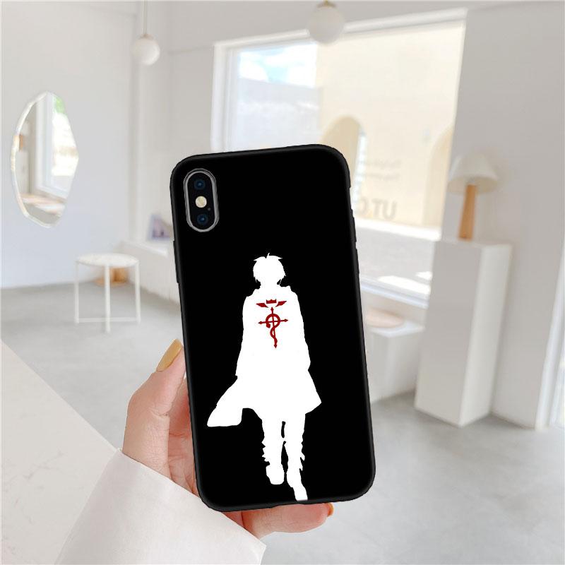 LO45 Fullmetal Alchemist Soft Shell Phone Case for Redmi Note 10 11 12 Pro Max 10S 10C 10T 11A 11S 12S 12C
