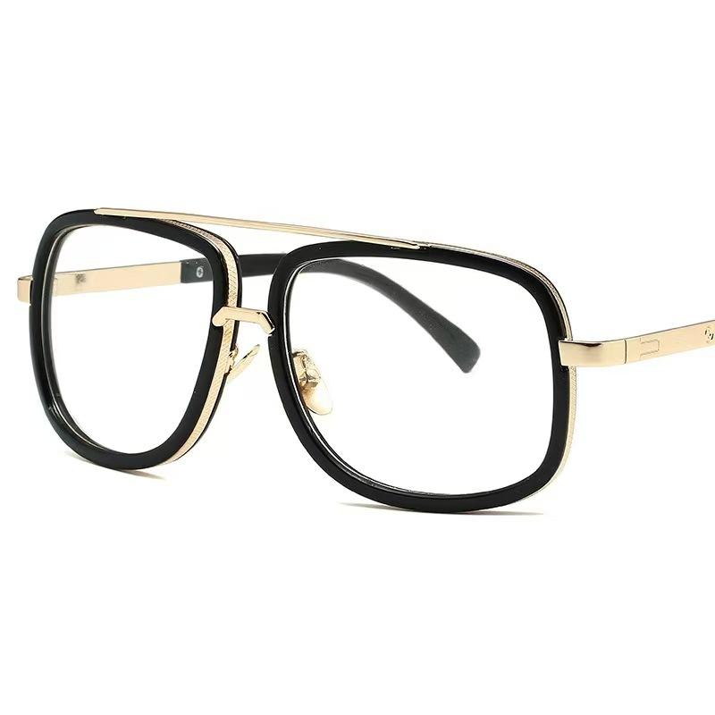 

Men S Double Bridges Luxury Driving Sunglasses Fashion Women Casual Travel Sun Glasses Metal Sunscreen Glasses For Men And Women 1PC