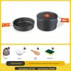 Borsa per riporre set da cucina da esterno: Organizzatore Pieghevole per Utensili, Pentole, Bollitore, Padella, Pentola per Zuppa e Accessori per Fornelli.