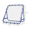 Adjustable Rebounder Net Kickback Target Goal for Teens Adults Training, Blue