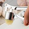 Manual Stainless Steel Garlic  Press Kitchen Gadget for Home Perfect for Garlic  Paste Ginger Mince Must-Have Kitchen  Accessory