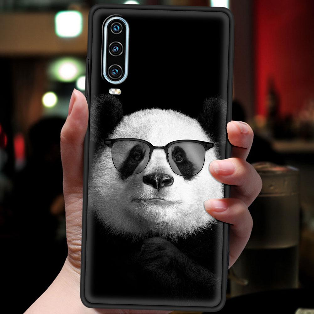 Animals Horse Deer Giant Panda Phone Case For Huawei P30 Lite P50 Pro P20 P40 Lite E P Smart Z 2021 Y6 Y7 Y9 2019 Y6p Y9s Cover