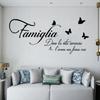 Naklejka Ścienna Salon Litera Naklejka Ścienna Sypialnia PCV Słowa Angielskie Dekoracja Dekoracja Domu