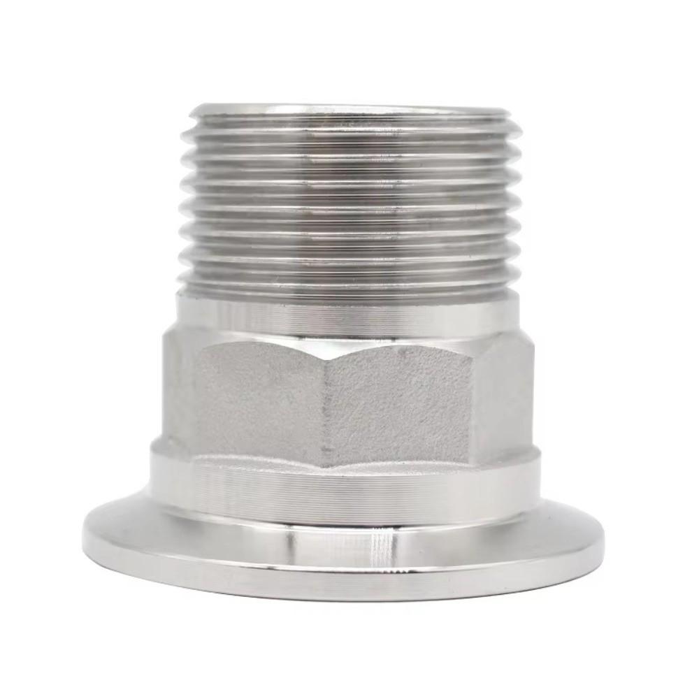 Sanitär-Dreiklemmen-Adapter Edelstahl-Adapter Industrielle Rohrleitungen
