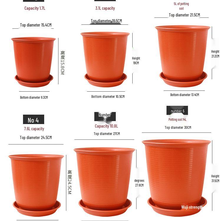 Large Nordic-Style Resin Flower Pot for Indoor/Outdoor Use: Imitation Ceramic Planter for Green Plants & Succulents