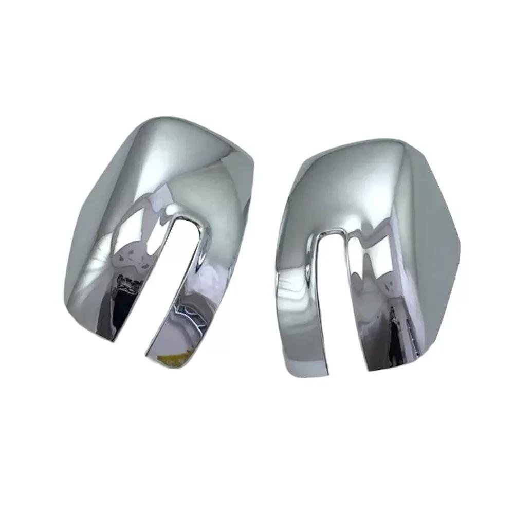 

For Jeep Renegade 2016 2017 2018 Car Rearview Side Mirror Cover Wing Cap Exterior Door Housing Shell ABS Trim серебряный