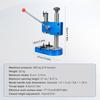 Benchtop Hand Hole Puncher Machine Spring-Loaded Desktop Punch Press Hand Press for Punching Bending Stretching Forming