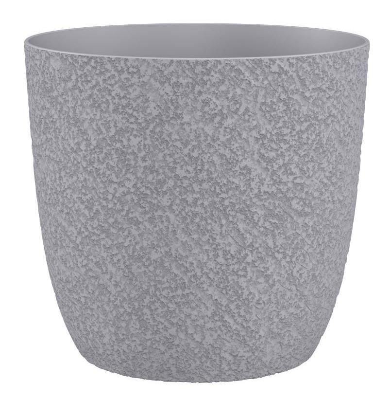 Doniczka Osłonka Recycled Turo 13 Platyna Form-Plastic