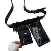 Crocodile Pattern Women's Fanny Pack: Stylish Double Belt Bag, Small Phone & Lipstick Holder