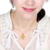 3D Gold Plated Monkey Pendant Necklace for Women Zodiac Animal Jewelry Fashion Gift