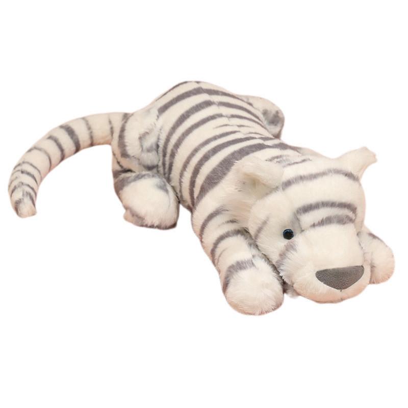 

Snow Tiger Plush Toy Kids Sleep Pillow Cute Doll Birthday Gift For Children 30cm