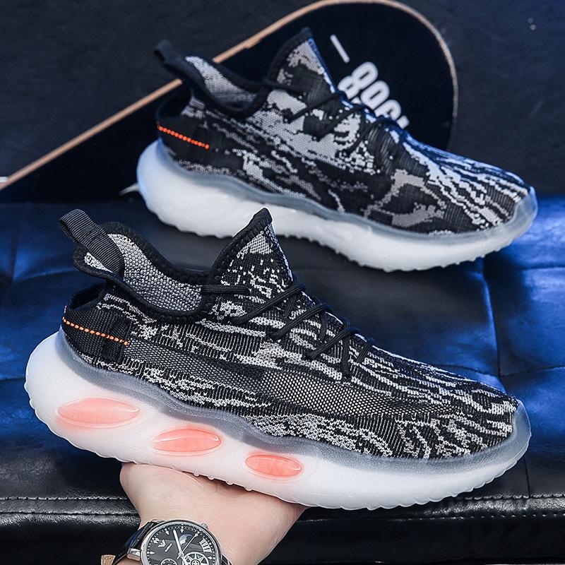 Herr Sommarsneakers Andningsbar Mesh Bekväma Löparskor Tennisskor