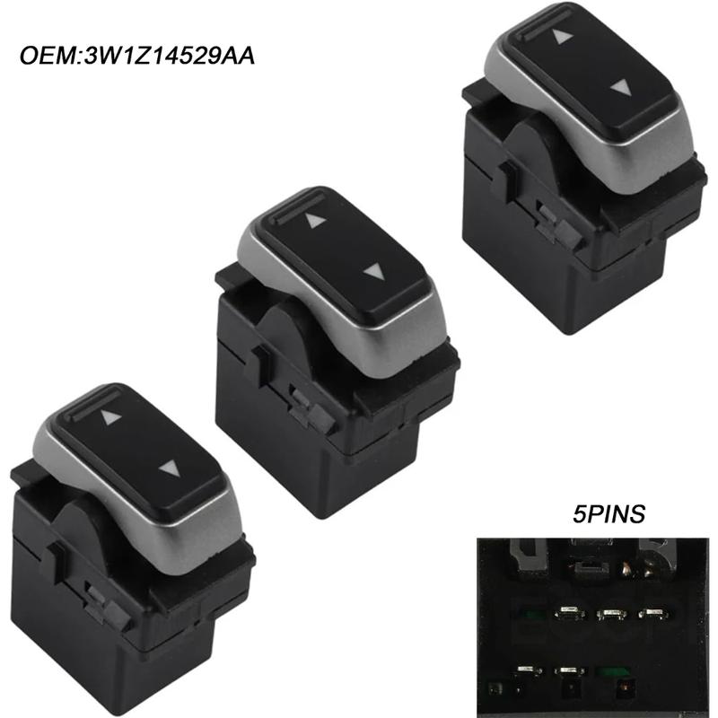 Passenger Side Window Switch for Lincoln Town 2003 2004 2005 2006 2007 2008 Lifter Control Button Car Accessories 3W1Z14529AA