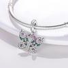925 Silver Butterfly Firefly Pendants Charms Beads For Women Fine Jewelry Making Necklace Bracelet