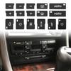 Car Interior Car Button Repair Sticker Key Ac Central Control Sticker Cd Broadcast Audio Button Repair Car Sticker