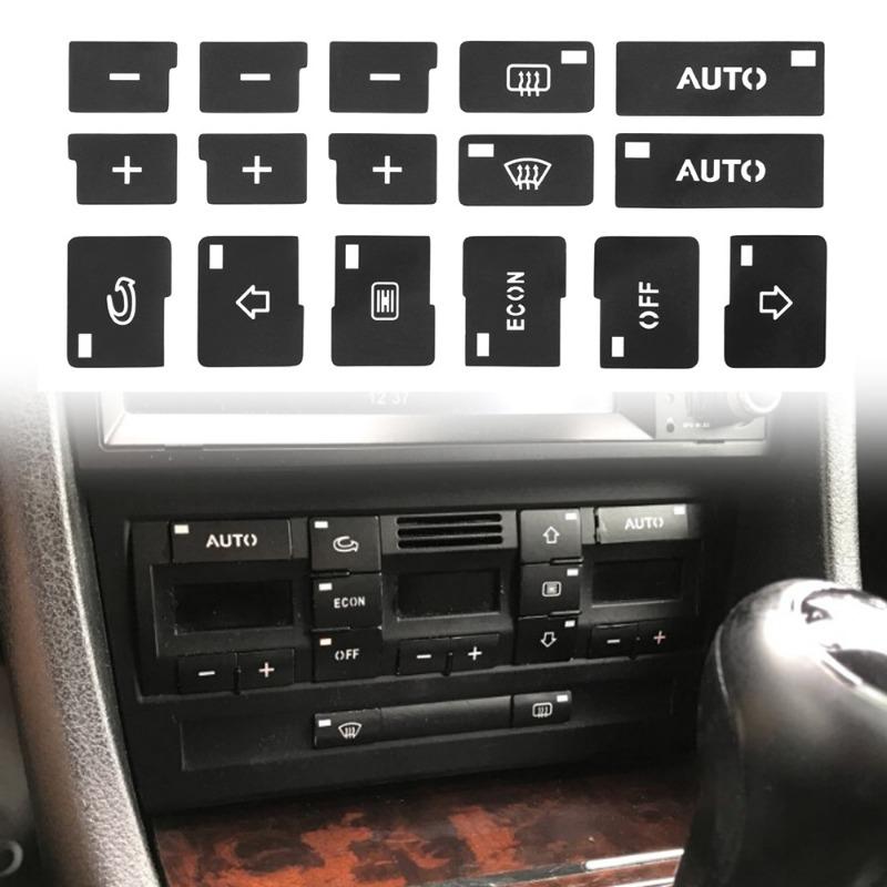 Car Interior Car Button Repair Sticker Key Ac Central Control Sticker Cd Broadcast Audio Button Repair Car Sticker