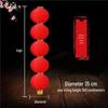 Waterproof Foldable Red Lantern String
