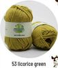 Combed 5-Ply Milk Cotton Yarn for DIY Knitting & Crochet - Medium-Thick Scarf & Blanket Material Pack