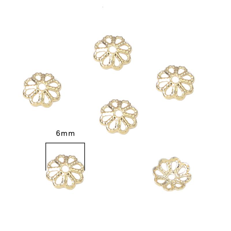 Copper Receptacle for DIY Handmade Jewelry 10PCS/Bag