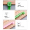 Modern Simple Aluminum Colorful Furniture Handles Children's Room Cabinet Door Handles Drawers Wardrobe Knobs Home Decoration