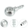 ACROPIX 4 Pcs Banjo Hose Barb Bolt Fittings Universal Banjo Fittings Fuel Line with