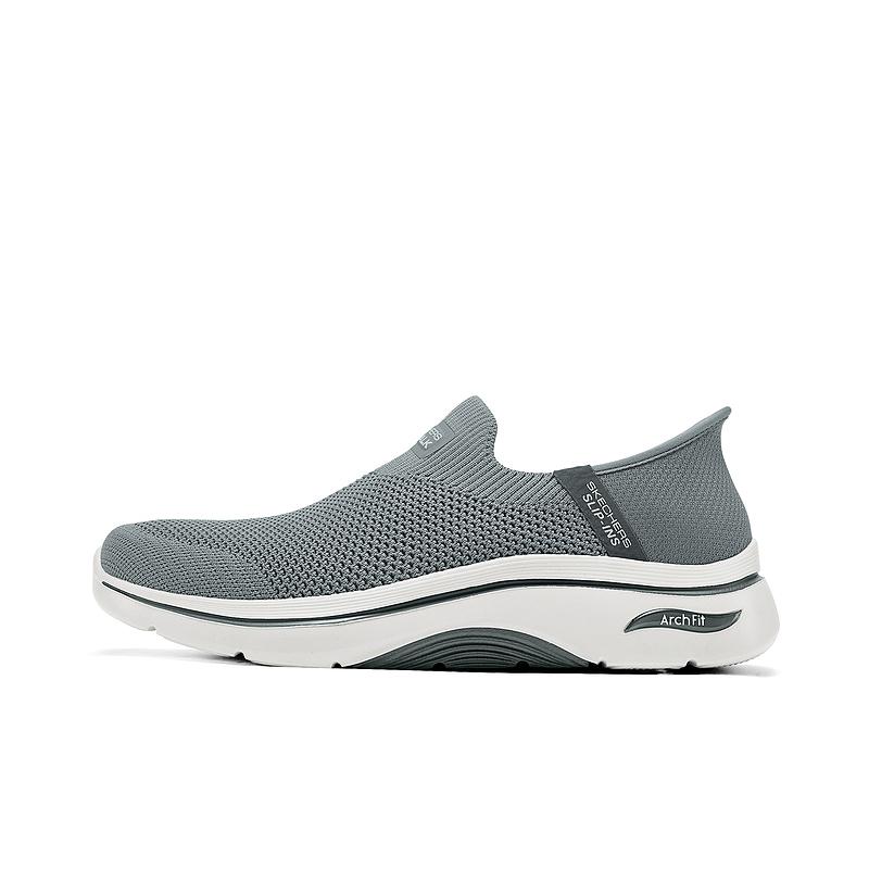 Skechers Go Walk Mesh Comfortable Low Top Casual Shoes Men sneakers Gray 216522-GRY 42