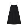 New FILA Lifestyle Slip Dress Women's Jet Black F11W529304FBK